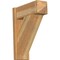Ekena Millwork Traditional Rough Sawn Arts and Crafts Outlooker, Western Red Cedar, 8"W x 22"D x 26"H OUT08X22X26TRA03RWR - alternate 1